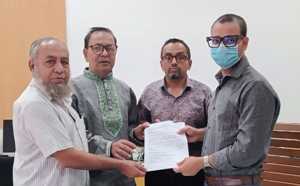 শ্রেণী পরিবর্তন সহ রাস্তা সংস্কারের দাবিতে জৈন্তিয়া কেন্দ্রীয় পরিষদের স্মারকলিপি প্রদান
